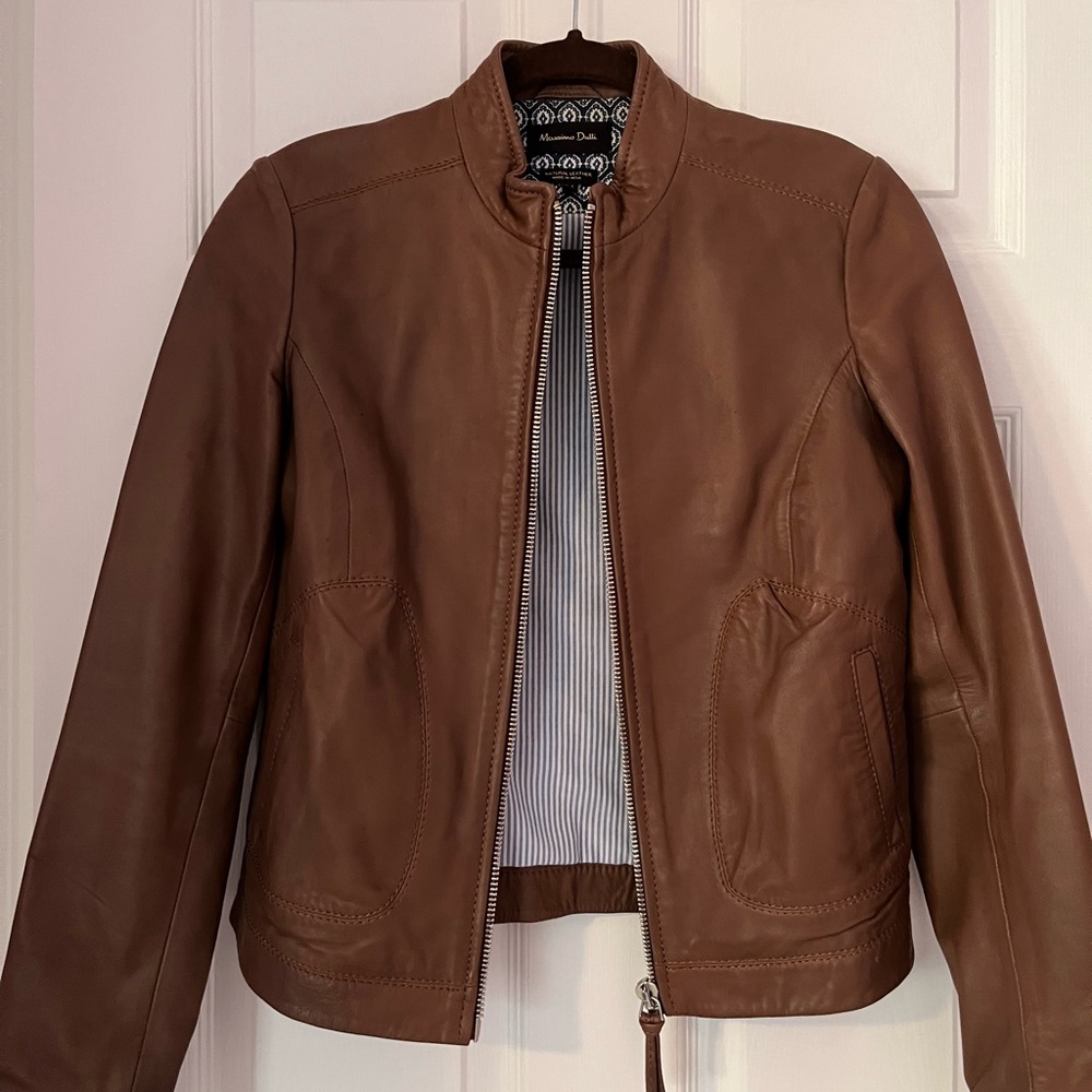 Leather jacket